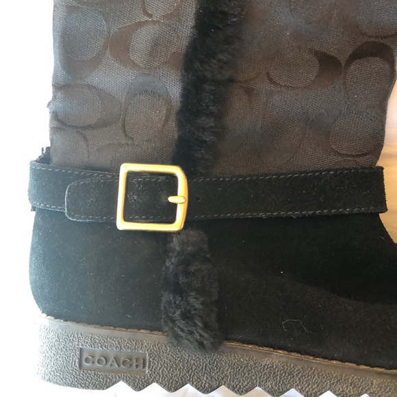 SUPER CUTE LIMITED EDITION COACH BOOTS! - Picture 3 of 5